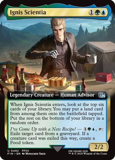 Ignis Scientia (Extended Art) card art