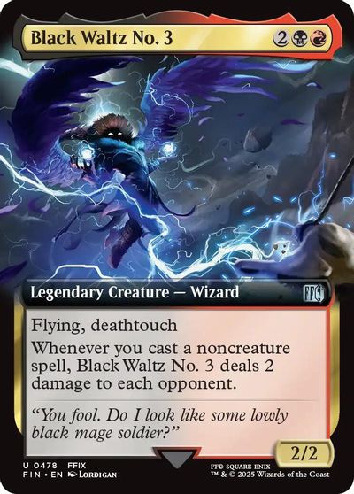 Black Waltz No. 3 (Extended Art) card art