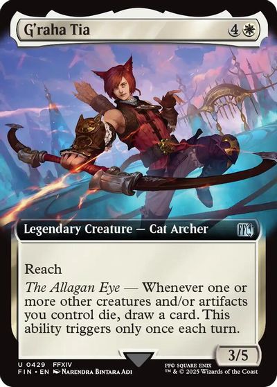G'raha Tia (Extended Art) card art