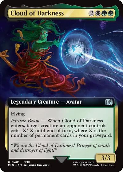 Cloud of Darkness (Extended Art) card art