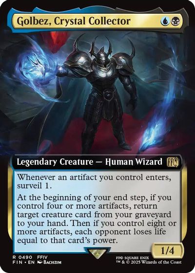 Golbez, Crystal Collector (Extended Art) card art