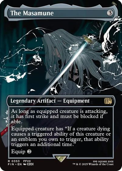 The Masamune (Borderless) card art