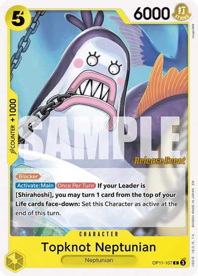 Topknot Neptunian card art