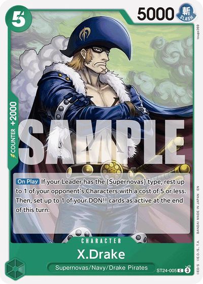 X.Drake card art