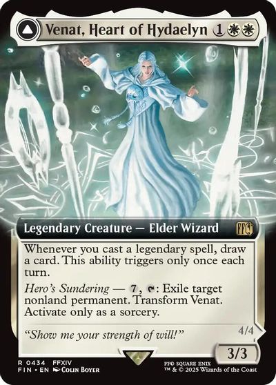 Venat, Heart of Hydaelyn (Extended Art) card art