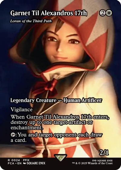 Garnet Til Alexandros 17th - Loran of the Third Path (Showcase) card art