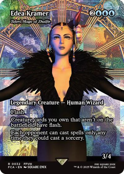 Edea Kramer - Teferi, Mage of Zhalfir (Showcase) card art