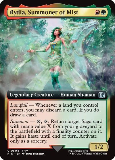 Rydia, Summoner of Mist (Extended Art) card art