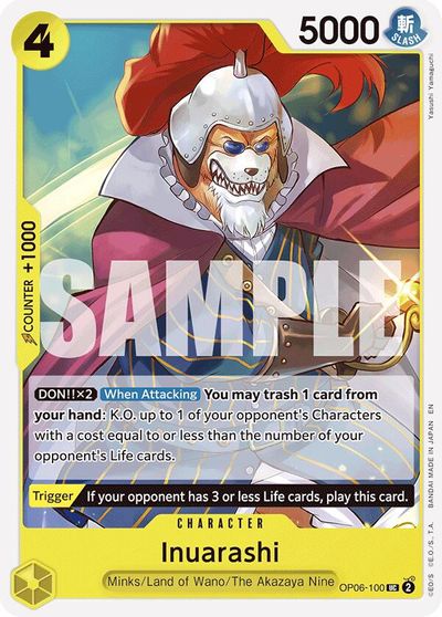 Inuarashi (Reprint) card art