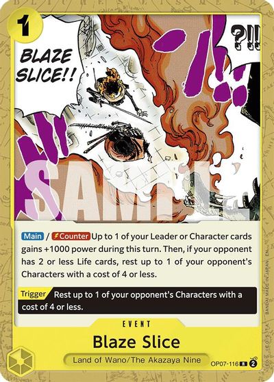 Blaze Slice (Reprint) card art