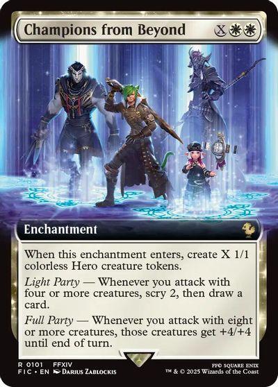 Champions from Beyond (Extended Art) card art