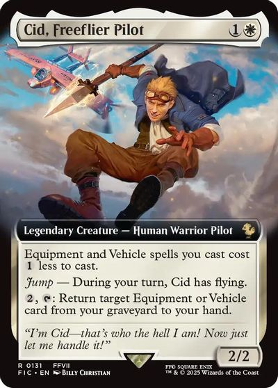 Cid, Freeflier Pilot (Extended Art) card art