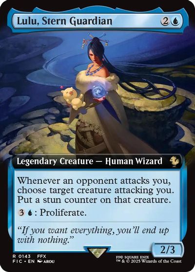 Lulu, Stern Guardian (Extended Art) card art