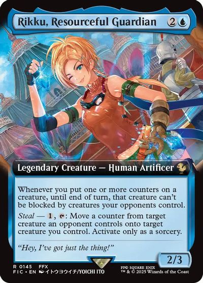 Rikku, Resourceful Guardian (Extended Art) card art