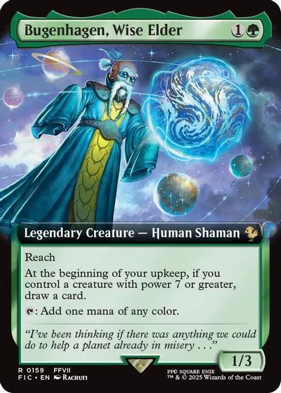 Bugenhagen, Wise Elder (Extended Art) card art