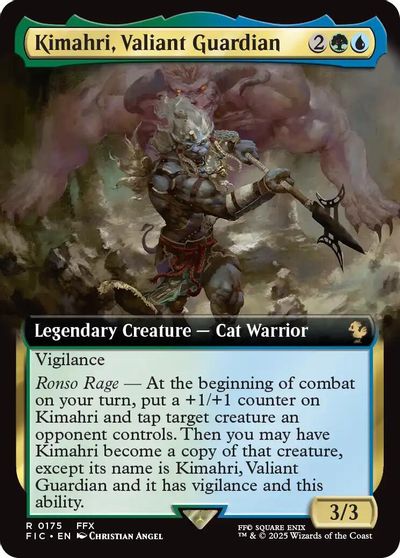 Kimahri, Valiant Guardian (Extended Art) card art