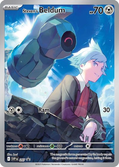 Steven's Beldum - 207 card art