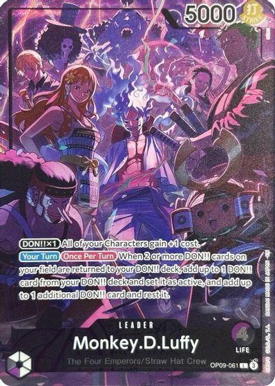 Monkey.D.Luffy (English Version 2nd Anniversary Set) card art