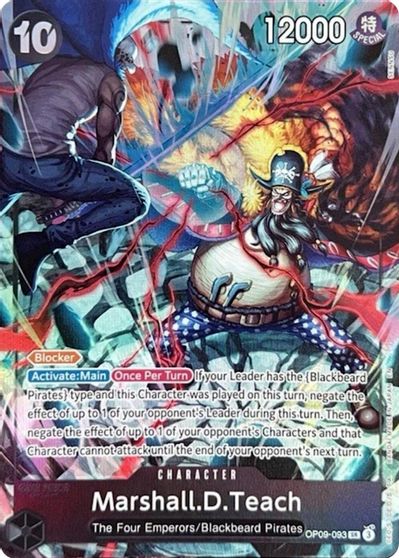 Marshall.D.Teach (093) (English Version 2nd Anniversary Set) card art