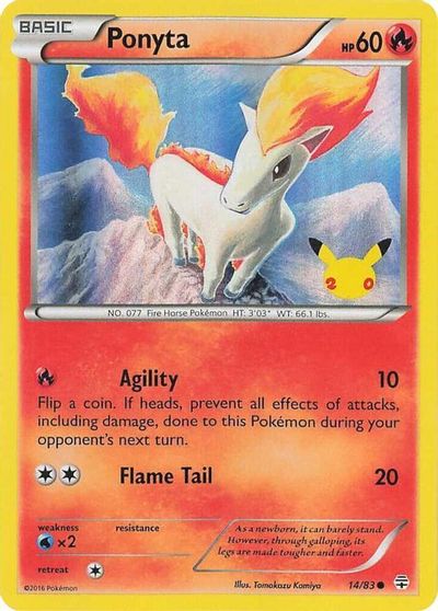 Ponyta (UK Exclusive Promo) card art