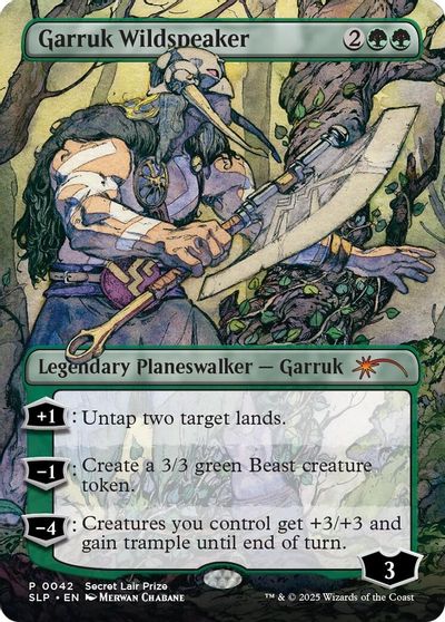 Garruk Wildspeaker card art