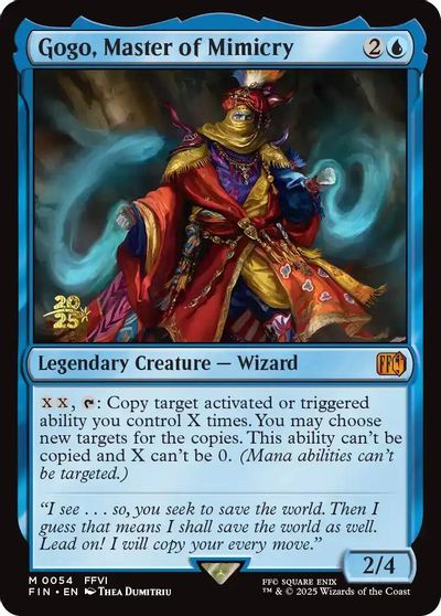 Gogo, Master of Mimicry card art