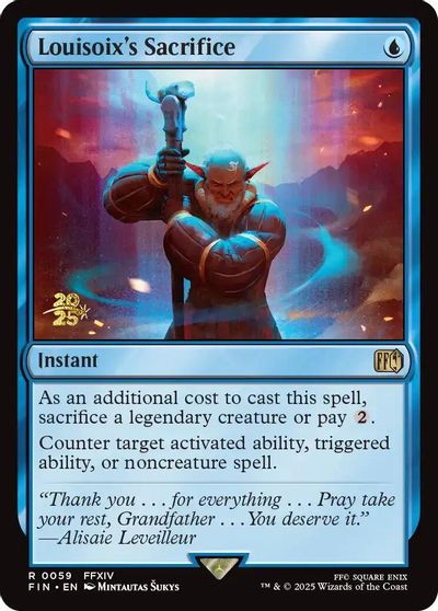 Louisoix's Sacrifice card art