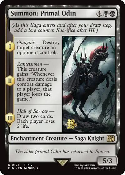 Summon: Primal Odin card art
