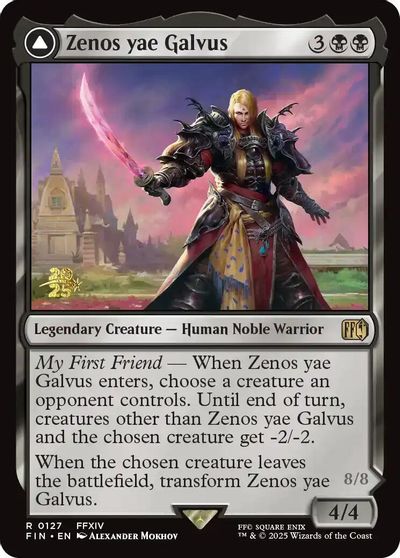Zenos yae Galvus card art