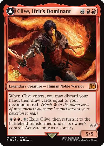 Clive, Ifrit's Dominant card art