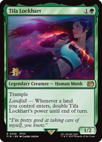 Tifa Lockhart card art