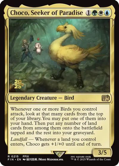 Choco, Seeker of Paradise card art