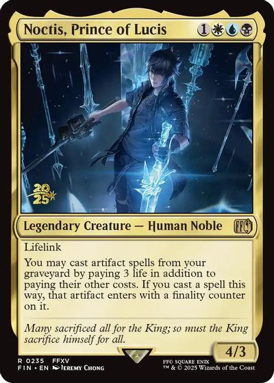 Noctis, Prince of Lucis card art