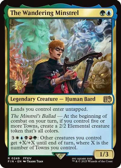 The Wandering Minstrel card art
