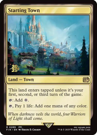 Starting Town card art