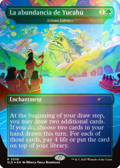La abundancia de Yucahú - Sylvan Library (Rainbow Foil) card art
