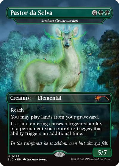 Pastor da Selva - Ancient Greenwarden card art