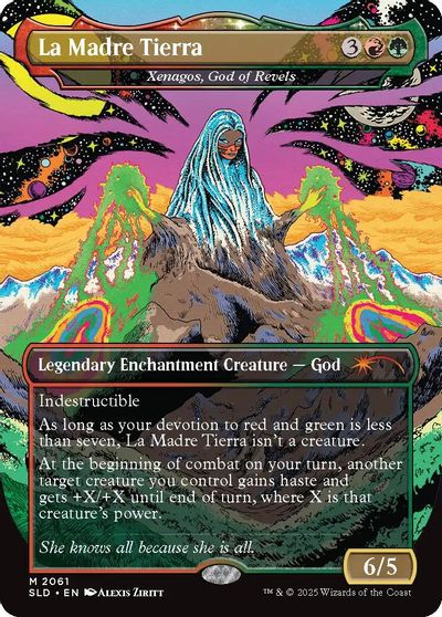La Madre Tierra - Xenagos, God of Revels card art