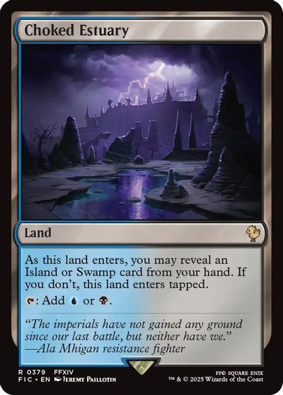 Choked Estuary (Surge Foil) card art