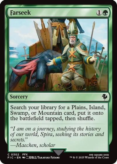 Farseek (Surge Foil) card art