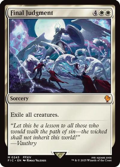 Final Judgment (Surge Foil) card art