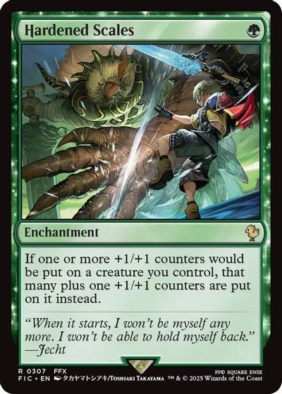 Hardened Scales (Surge Foil) card art