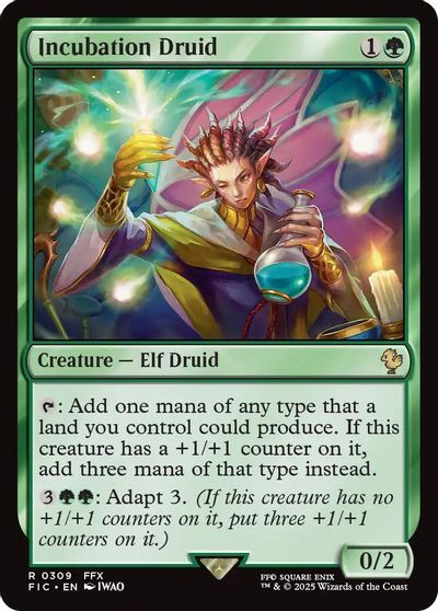 Incubation Druid (Surge Foil) card art