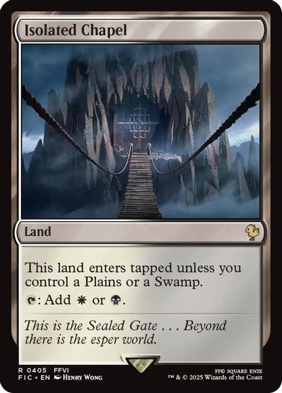Isolated Chapel (Surge Foil) card art