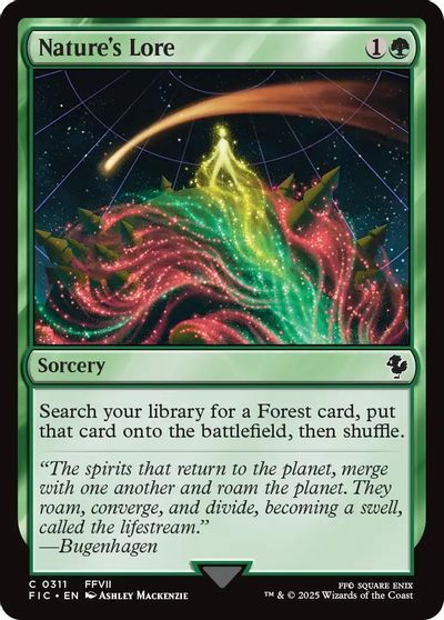 Nature's Lore (Surge Foil) card art
