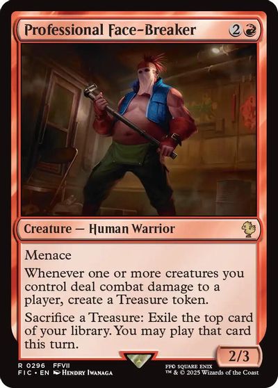 Professional Face-Breaker (Surge Foil) card art