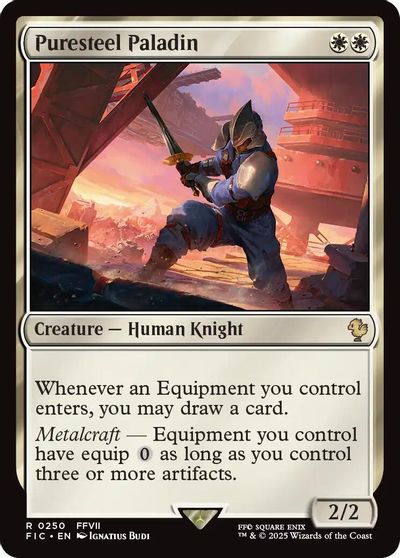Puresteel Paladin (Surge Foil) card art