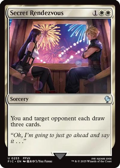 Secret Rendezvous (0253) (Surge Foil) card art