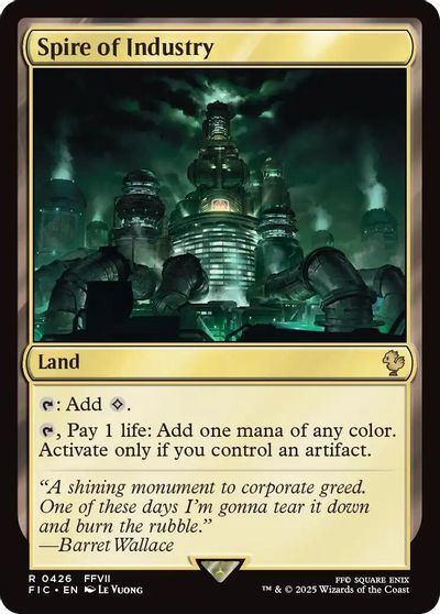 Spire of Industry (Surge Foil) card art
