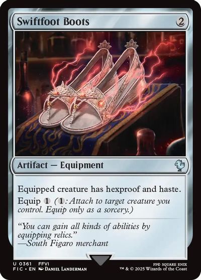 Swiftfoot Boots (Surge Foil) card art